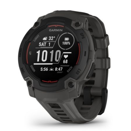 Garmin Instinct E 45mm Fekete/Sötétszürke szíj    